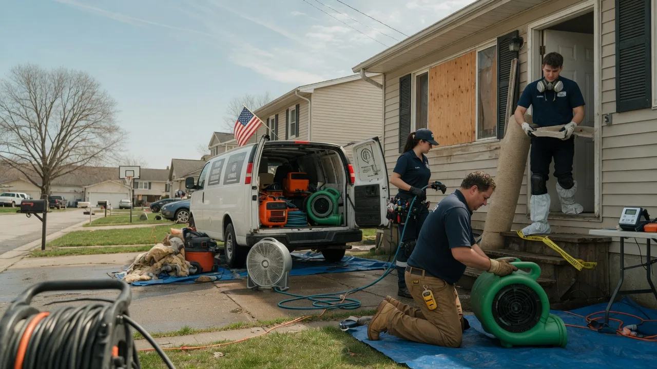 Water Damage Restoration in Scandinavia, WI near me